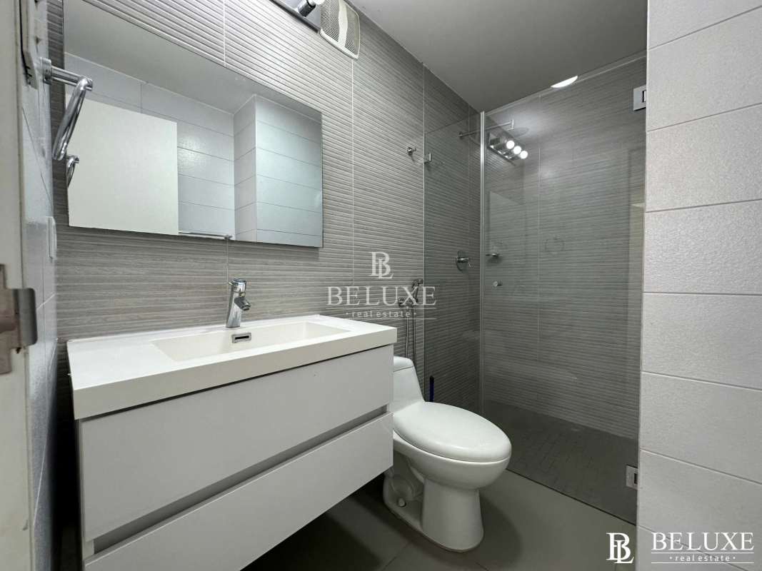 Panoramic city skyline from private balcony PH Altamira Bella Vista Panama