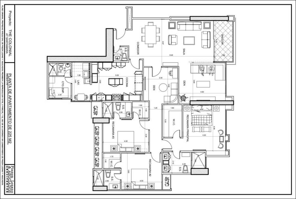 Luxury 3BR Apartment at PH The Colonial Santa María