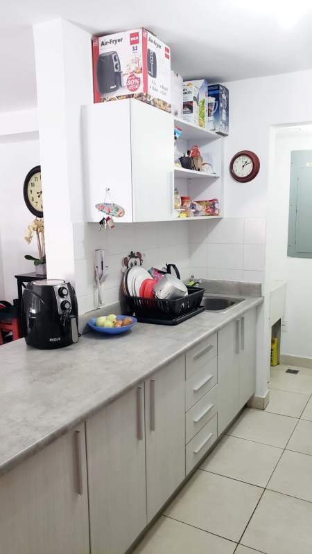 Balcony of apartment with cityscape view PH Alegria Panama