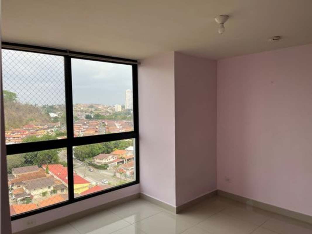 Bright kitchen with granite counters and modern cabinetry at PH Condado Country Club Panama