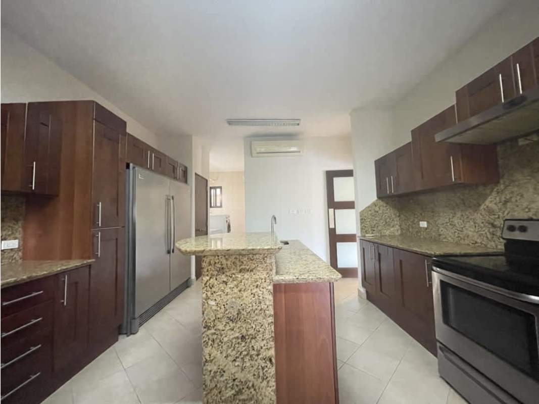 Modern bathroom with granite counters Embassy Club Clayton Panama
