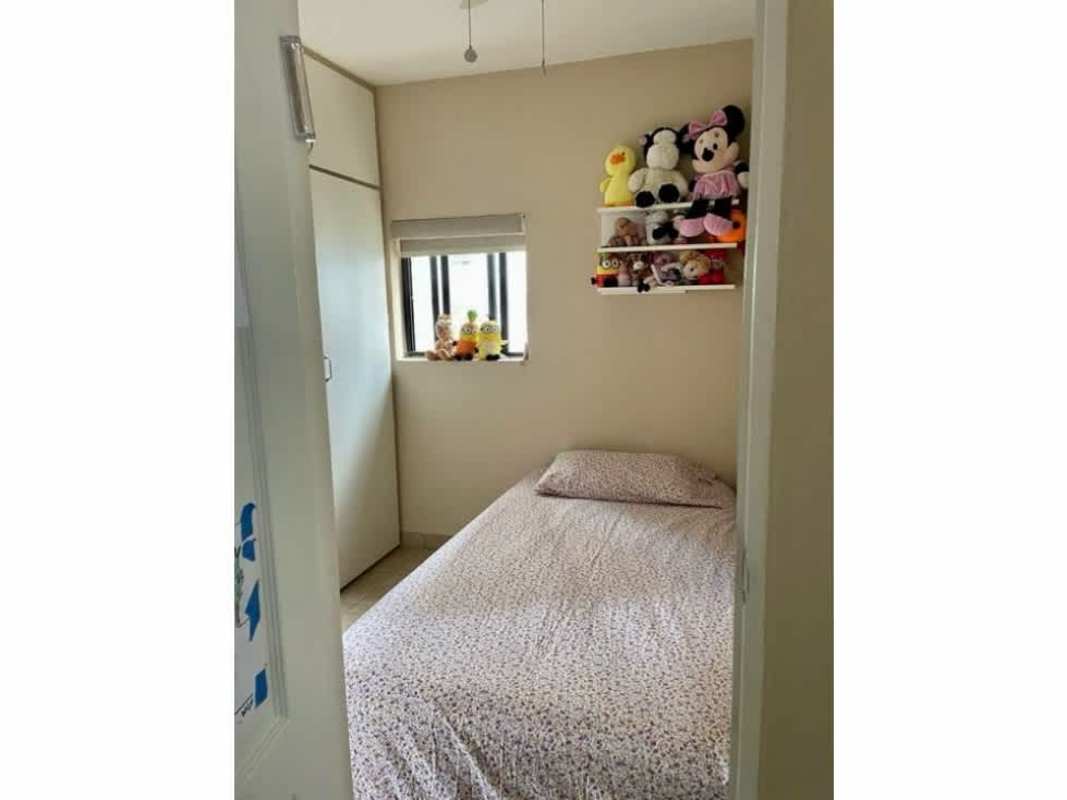 Bedroom with large window, built-in wardrobe at PH Royal Princess Punta Paitilla Panama City