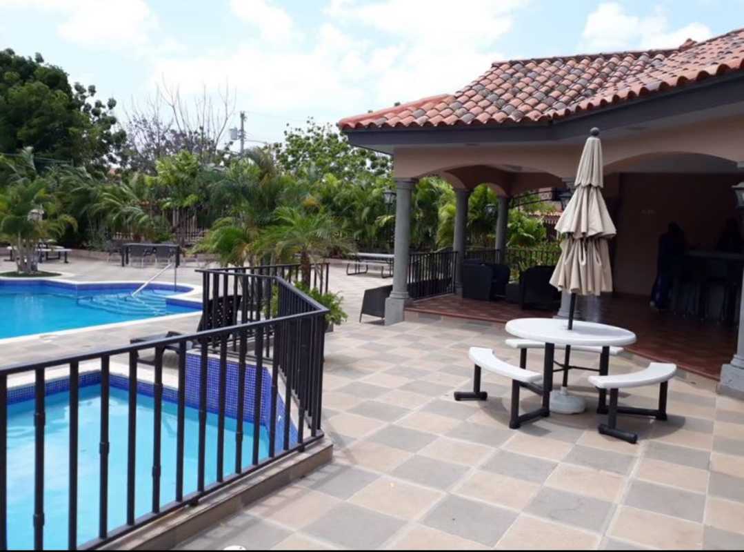 Soccer field and kids playground enclosed fence PH Versalles Costa Sur Panama