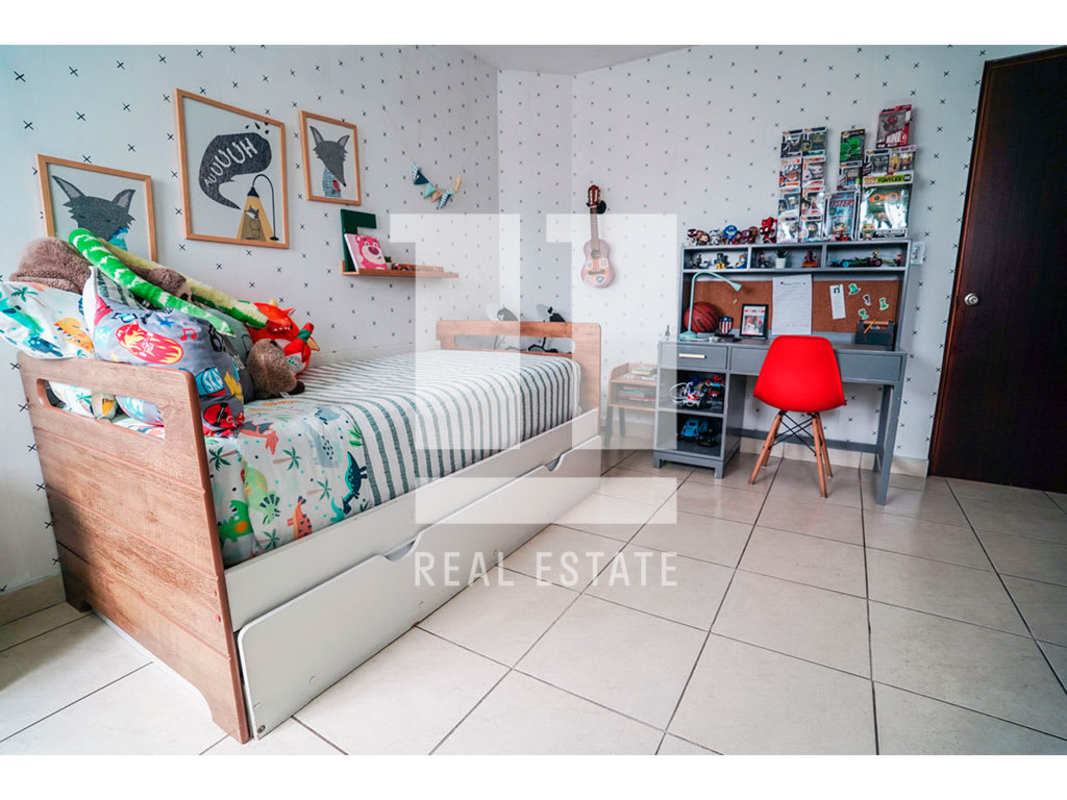 Well organized kids room with colorful decor and study desk PH Bahia Obarrio Panama