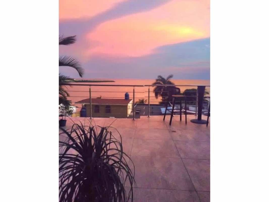 Elegant bathroom with marble countertops and glass shower PH Camino Real