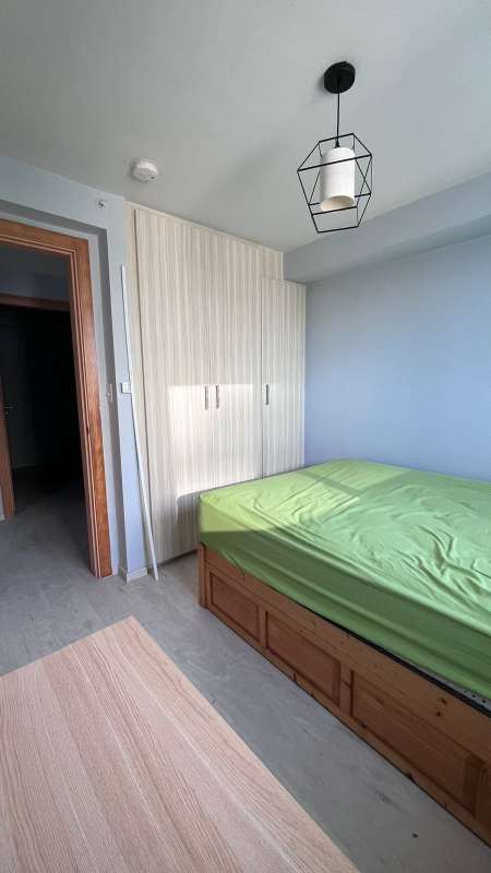 Bright living dining room with AC minimal decor PH Bella Natura Los Andes Panama City