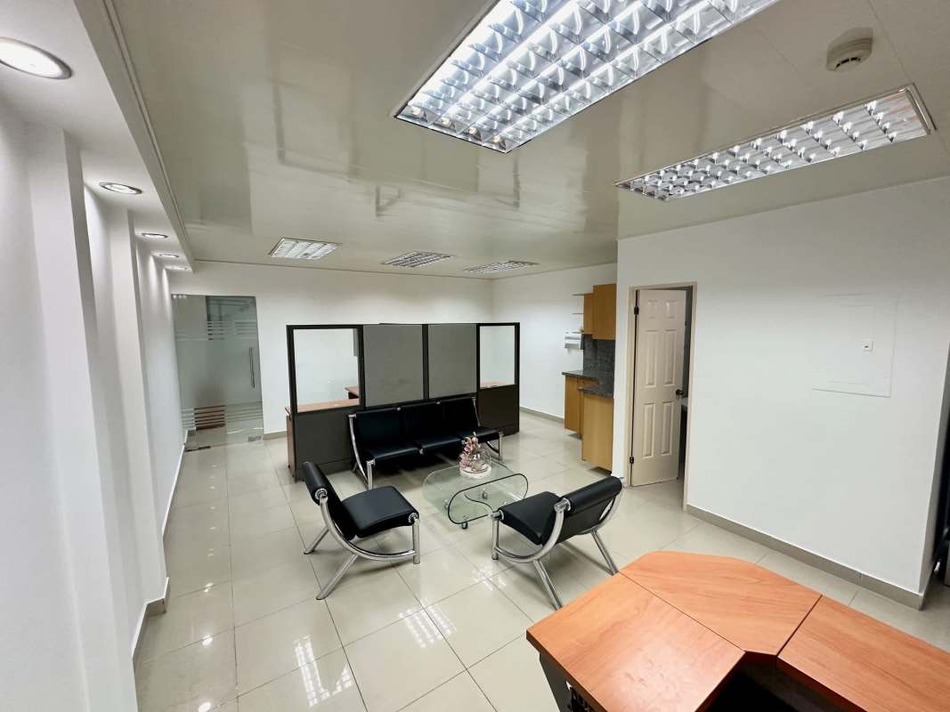 Modern kitchenette area with granite countertop cabinets Plaza Procenter Costa del Este