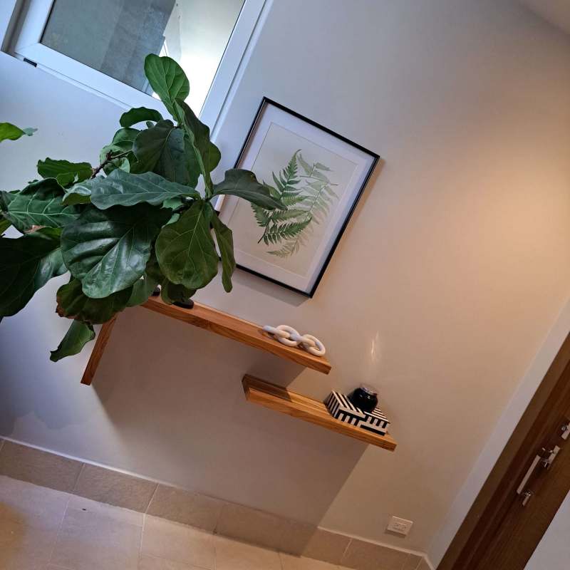 Hallway with marble floors wood accents PH The Privilege The Reserve Panama