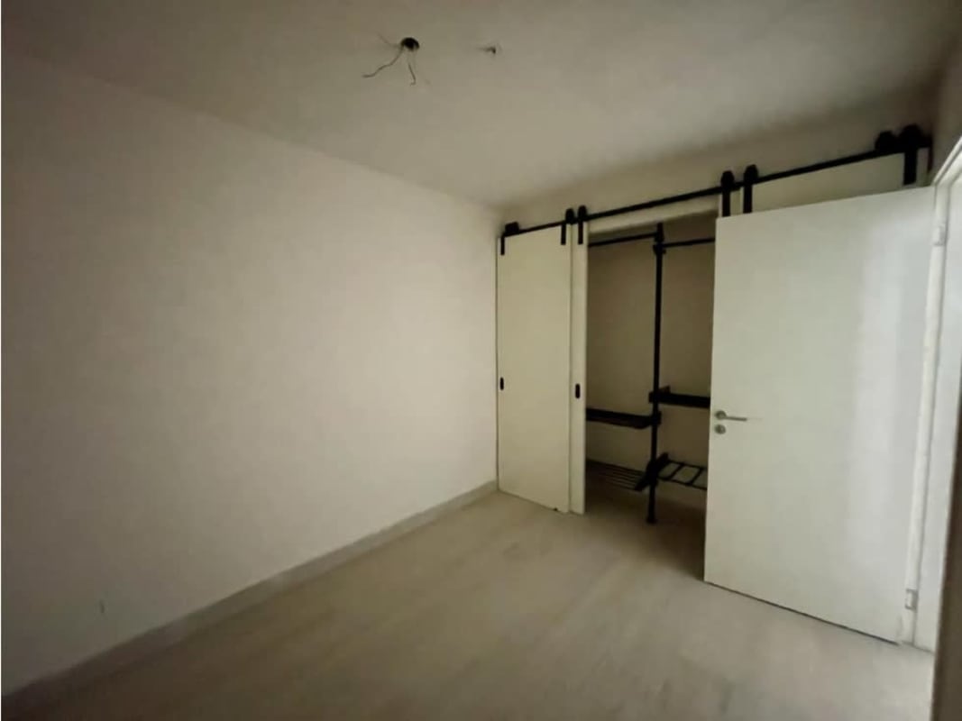 Modern minimalist kitchen with imported ceramic backsplash PH Casco View Santa Ana Panama