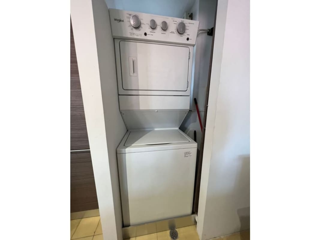 Modern kitchen with appliances, subway backsplash Casco Viejo Panama