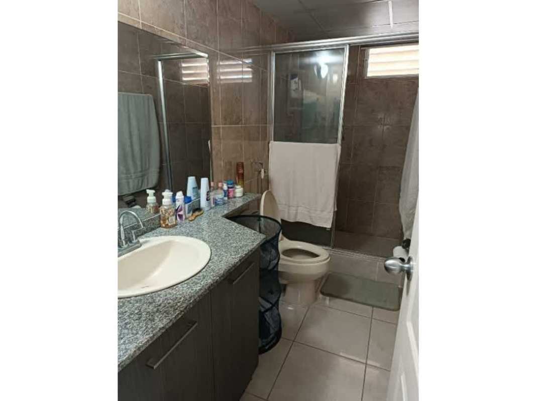 Exterior facade multi-story condominium PH Mallorca Park Village Panama City