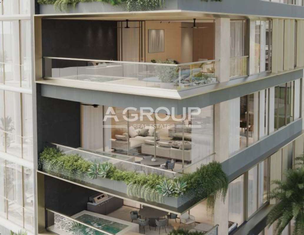 Rooftop terrace with infinity pool and ocean views at PH Aremar Ocean Reef Islands Panama