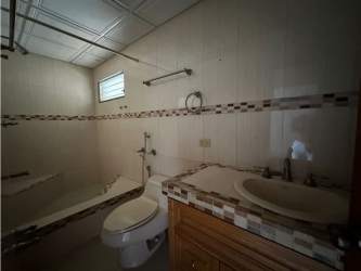 Outdoor swimming pool and attached jacuzzi in Hill Top Costa Verde gated community