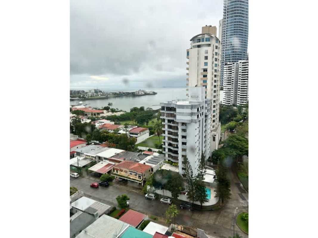 American style kitchen with granite countertops and appliances in PH Oceanaire Panama City