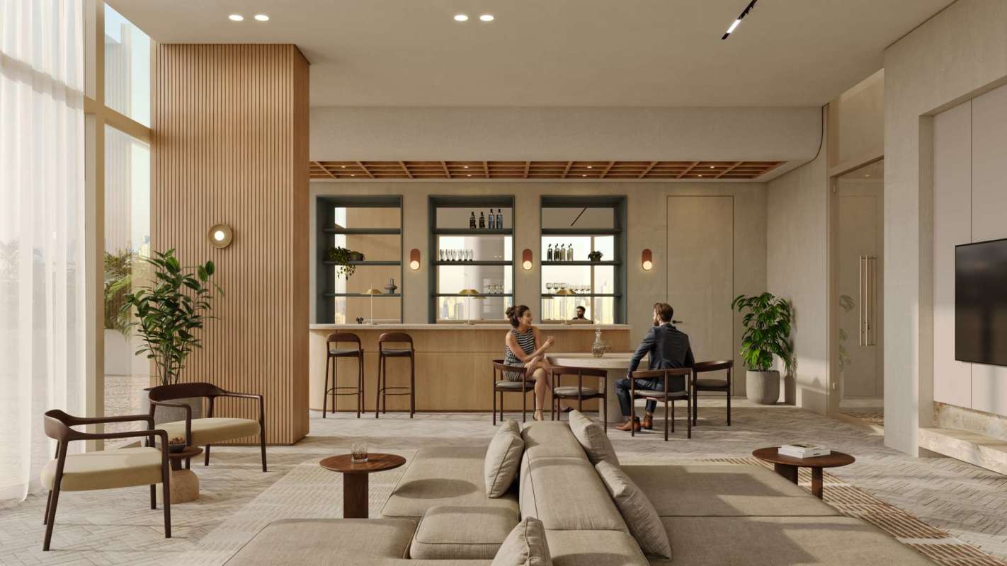 Private balcony with ocean and city skyline views at PH Ipanema luxury condo Panama City