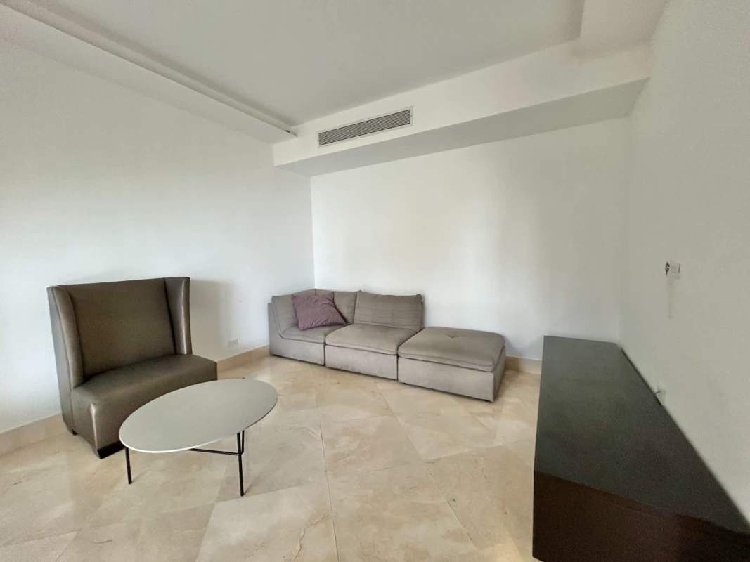 Luxurious dining room with marble flooring stylish decor PH Miradores Punta Paitilla Panama