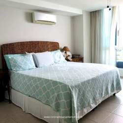Bedroom featuring window, split AC, coastal furniture PH Coronado Bay Panama
