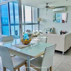 Modern open living dining with ocean view windows PH Coronado Bay Panama