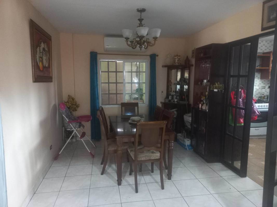 Bedroom with large windows, terrace mountain view home for sale in Altos de las Cumbres Panama City