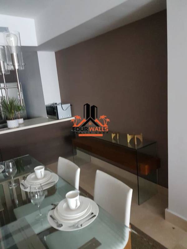 Modern bathroom with elegant fixtures and glass shower at PH Yoo Panama