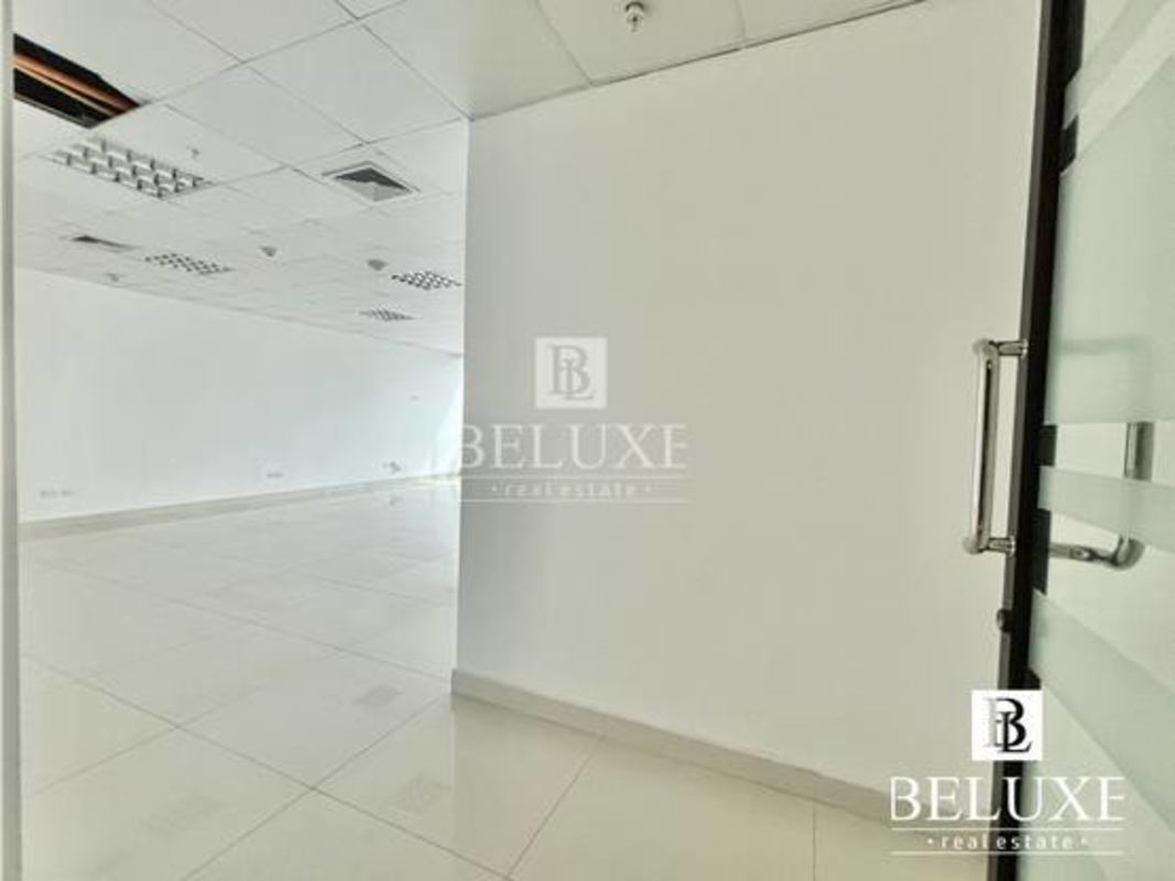 Interior office unit with glass divisions ceramic tile PH Towerbank Obarrio Panama City