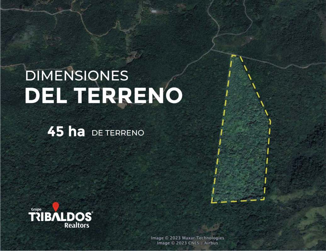 Mountain land with trees and dirt road access ideal for eco development Cerro Azul Panama