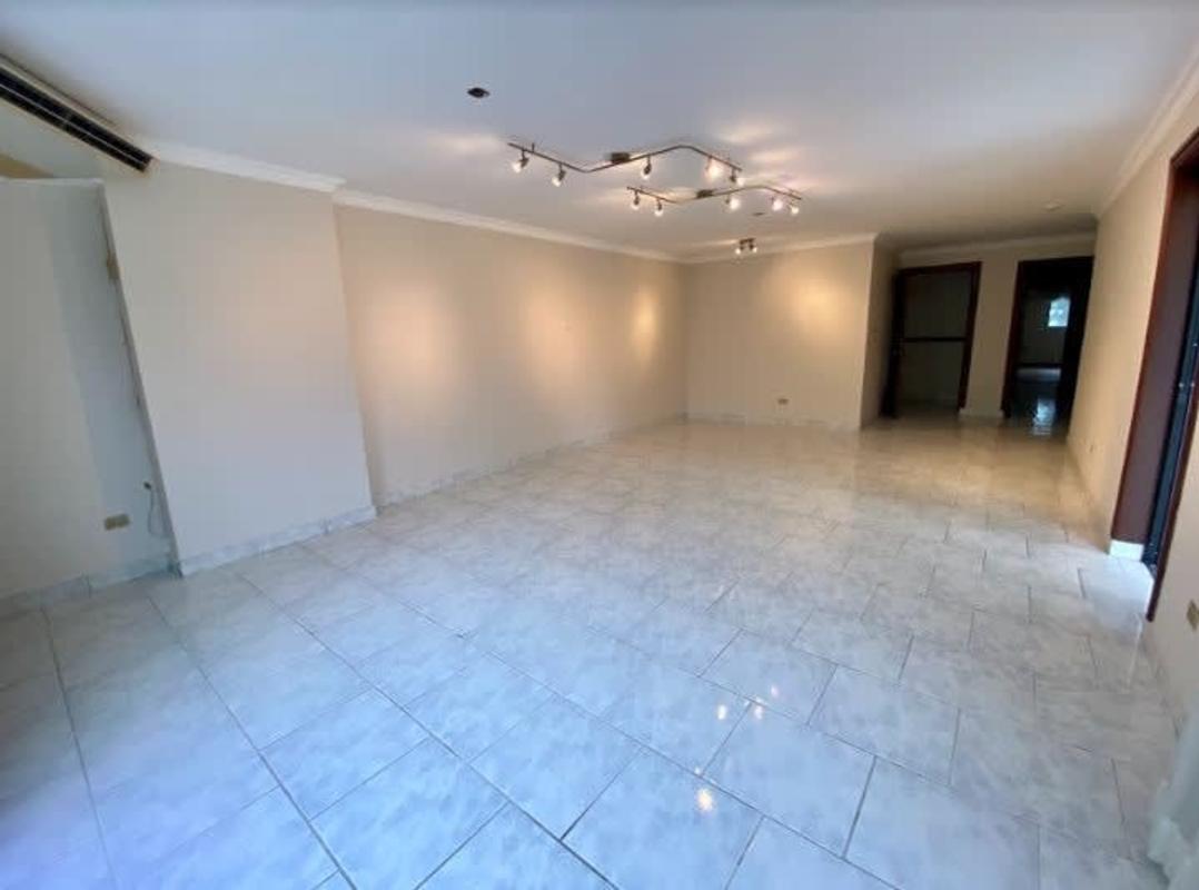 Spacious balcony covered with ceiling fan PH Midtown Panama apartment