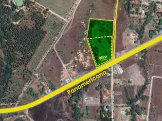 Large fenced lot near beach resorts and airport with highway access