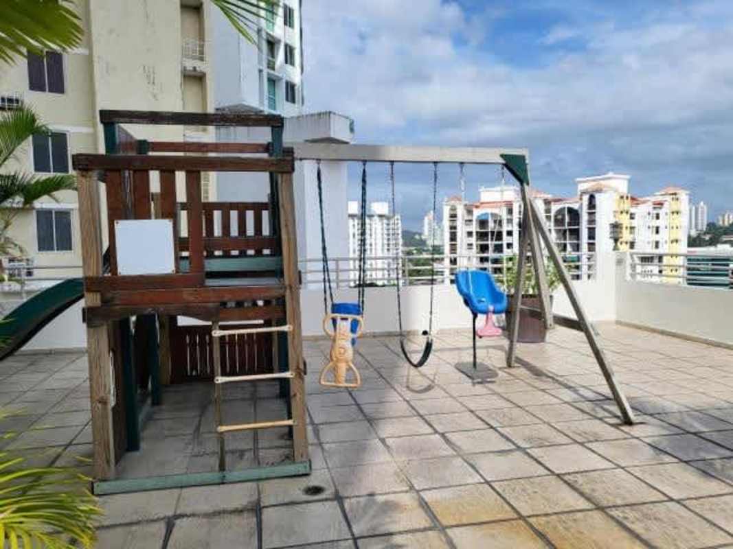 High-rise apartment building rooftop balconies modern design PH Sky Level Panama