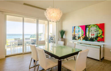 Secondary bedroom with garden view Casamar Marina Azul Panama