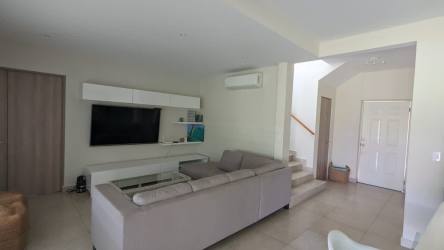 Spacious living room open plan at luxury villa in Bijao Beach Club Quarry Heights Panama