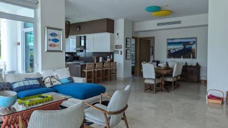 Multiple swimming pools and lush landscaping at luxury PH Bijao Beach Club in Panama