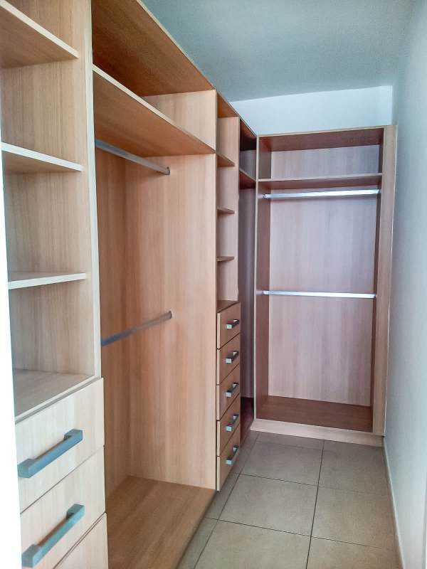 Bedroom view with balcony access in PH White Tower facing oceanfront Panama City