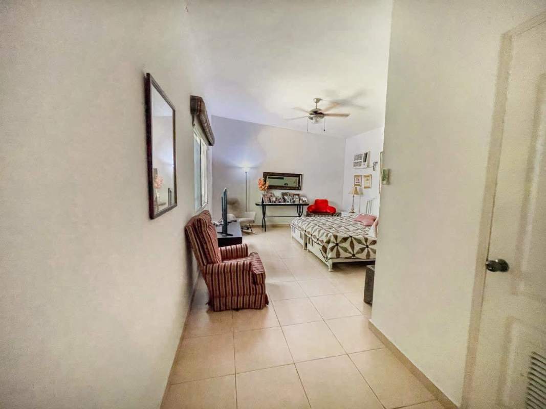 Large kitchen with granite countertops natural light in luxury house for sale San Francisco Panama