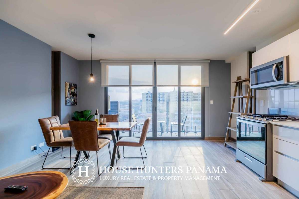 Private balcony with panoramic ocean and historic Casco Viejo views PH Casco View Panama City