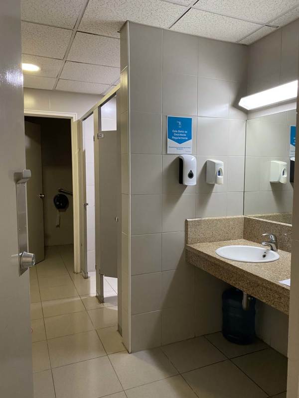 Secure parking facility inside PH Ocean Club with multiple spaces in Panama City