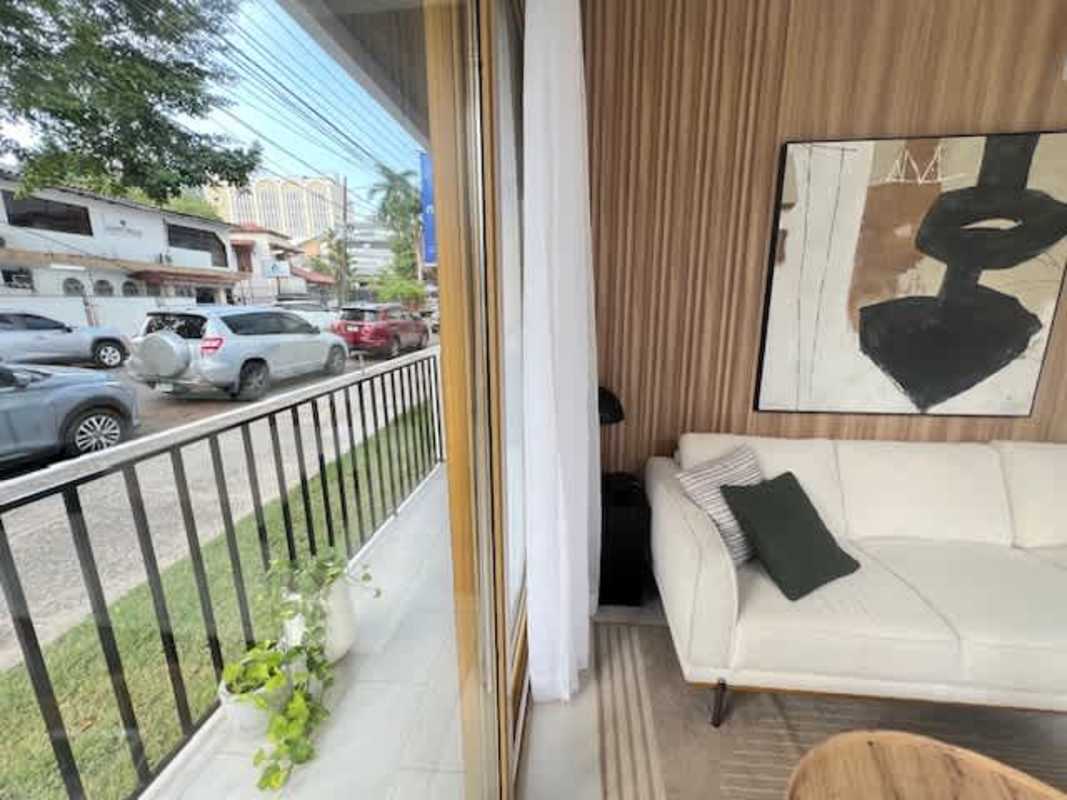 Modern kitchenette with sleek cabinetry and dining nook PH NOOK by Avenida Balboa Panama