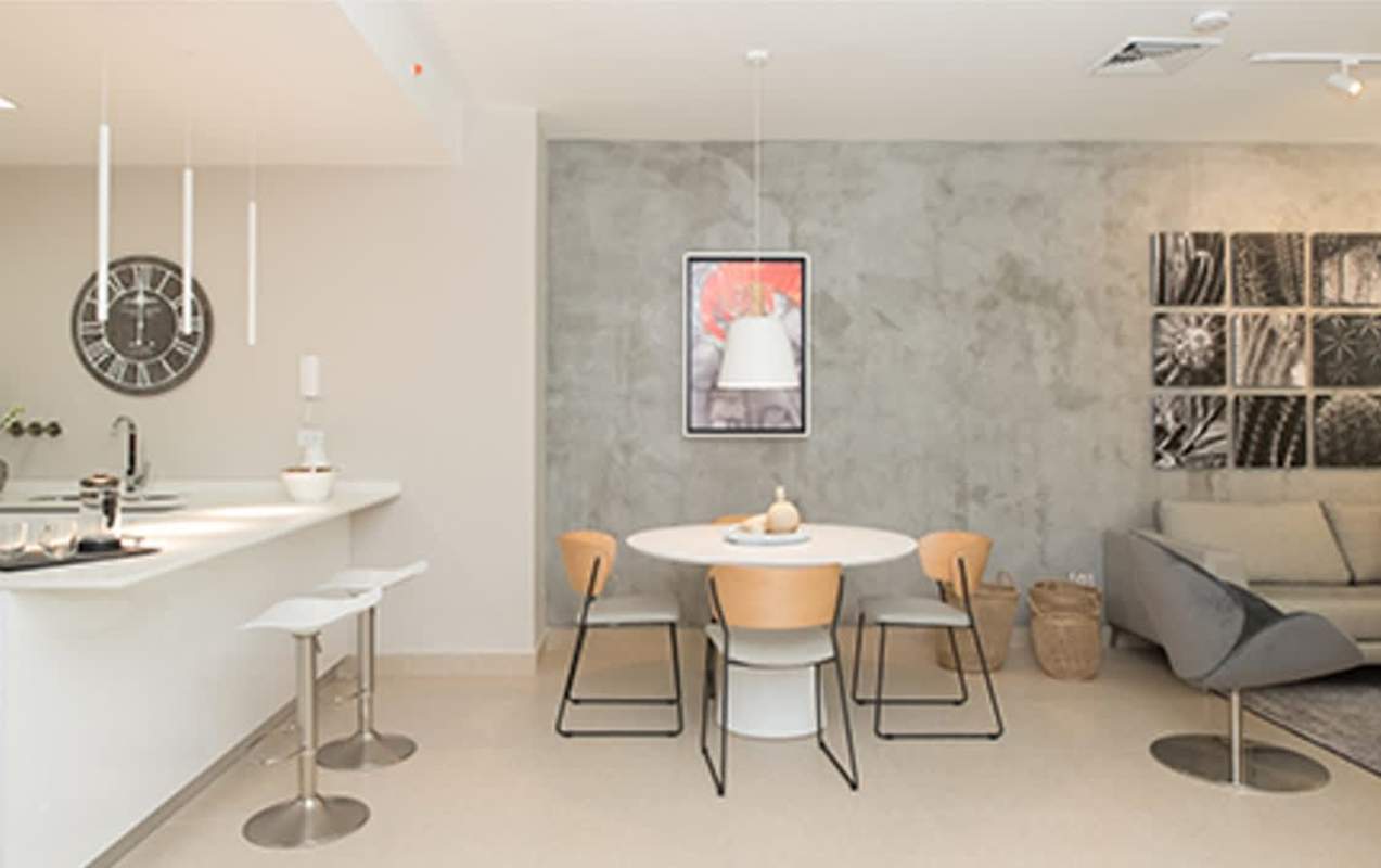 Master bedroom with large window, walk-in closet at PH Van Gogh El Cangrejo Panama City