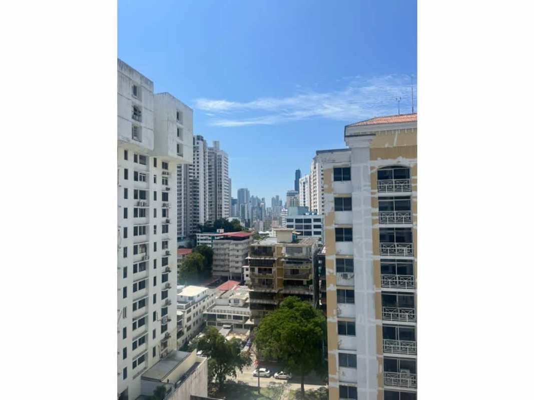 Bright main bedroom with closets at PH Terrazas del Cangrejo El Cangrejo Panama