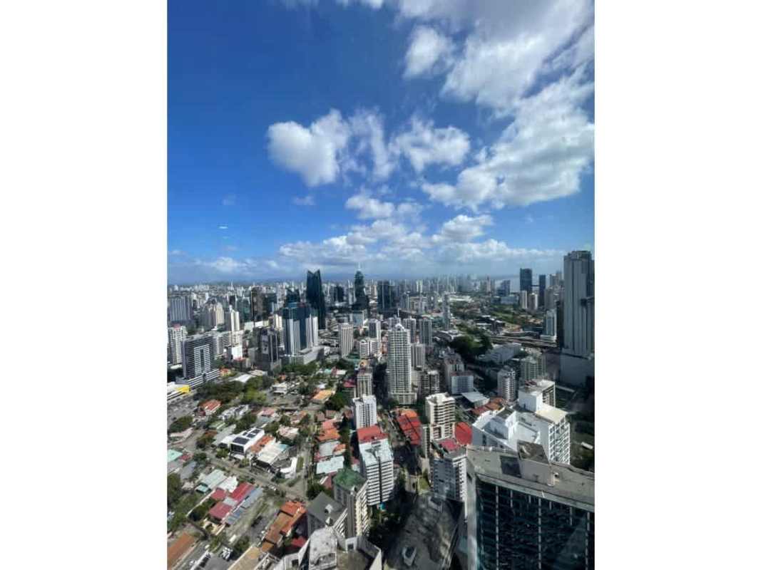 Modern office rental in PH BICSA with panoramic city skyline views Panama