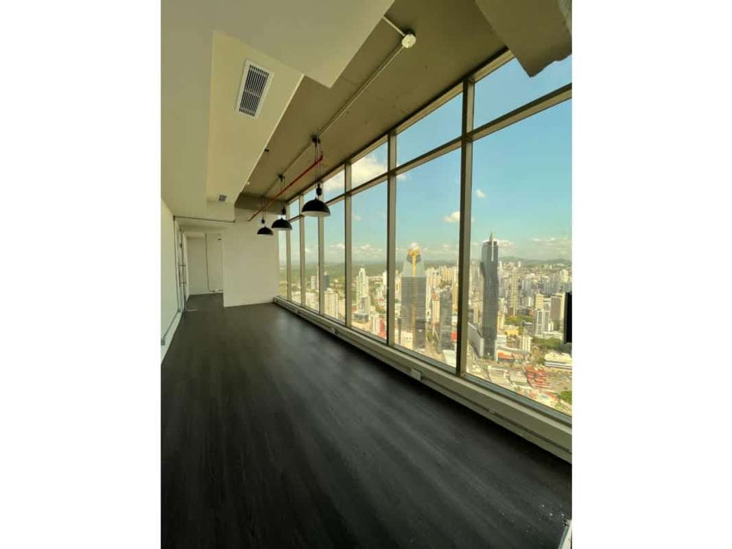 Industrial style high rise office rental in PH BICSA tower Panama