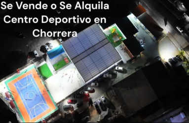 Sports Complex for Rent La Chorrera Panama 3500m2 Parking