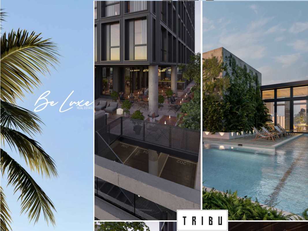 Bright open plan living dining kitchen loft PH Tribu Coco del Mar Panama