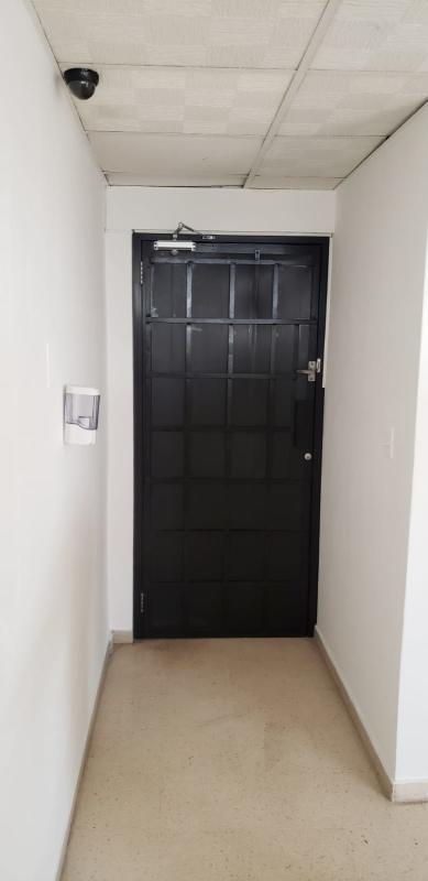 Office secure entry metal door and security cam Plaza Brostella El Dorado Panama