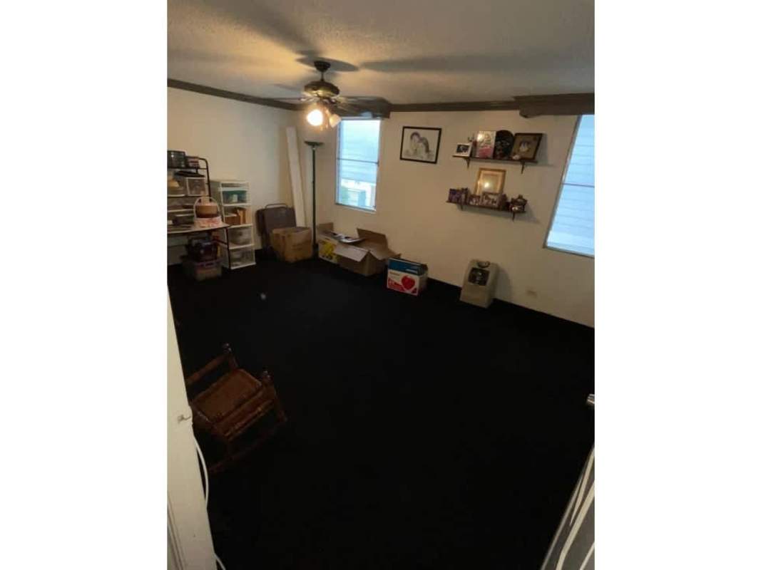 Utility space with basic finishes suitable for storage in PH Fiesta Obarrio.