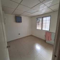 Bedroom with tiled floor security window colonial style Vacamonte Panama