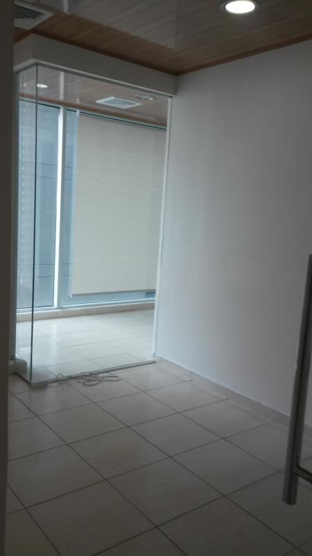 Fingerprint biometric code keypad lock Sortis Tower commercial office Obarrio Panama