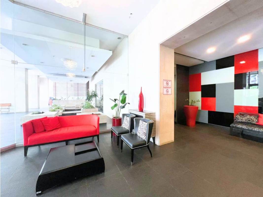 Kitchen with granite counters and stainless appliances PH Dupont Tower Panama