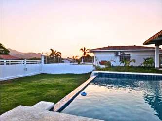 Furnished 3BR Beach House with Pool for Rent in PH Malibu Nueva Gorgona