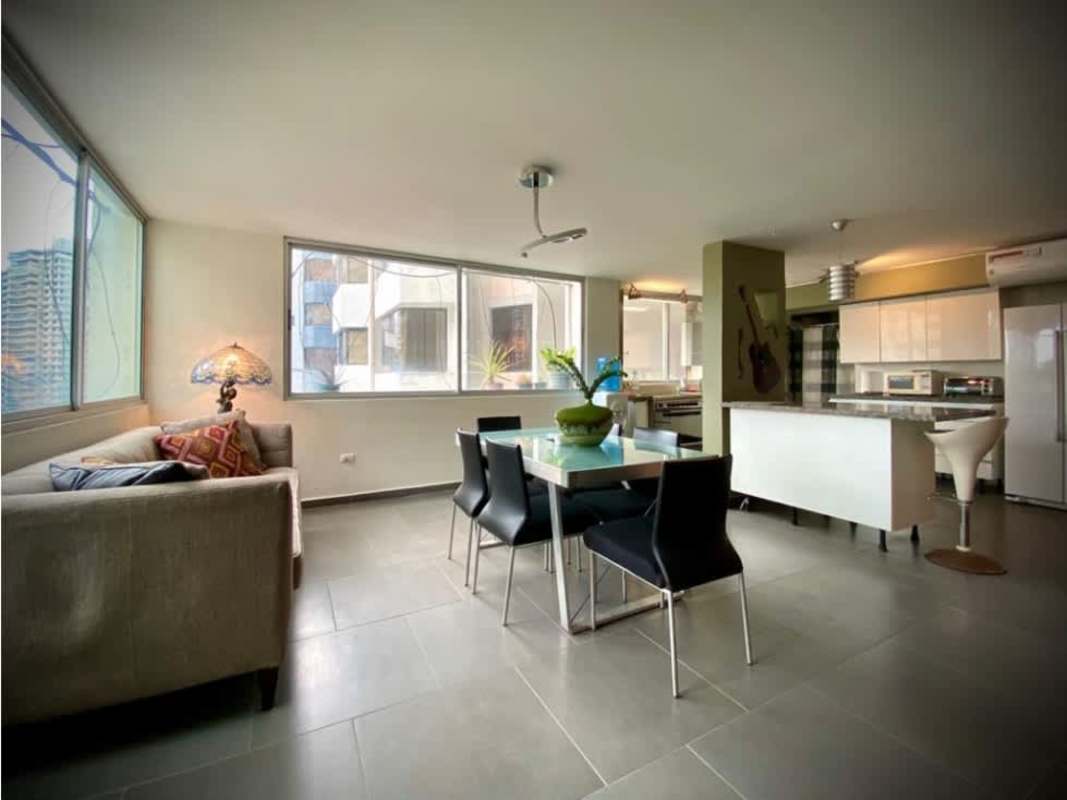 Updated bathroom with walk-in shower and modern finishes Punta Paitilla Panama